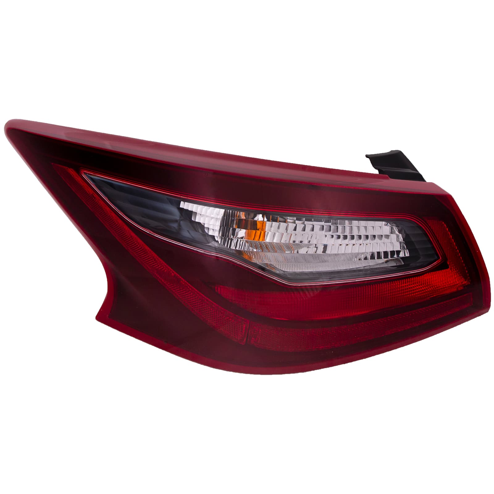 2017-2018 Nissan Altima Tail Light, Left — Assembly, w/Smoke Lens, Outer