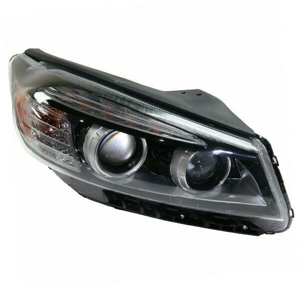 Headlight Fits Kia Sorento 16-18 Left Driver Halogen Headlamp With Clear Lens