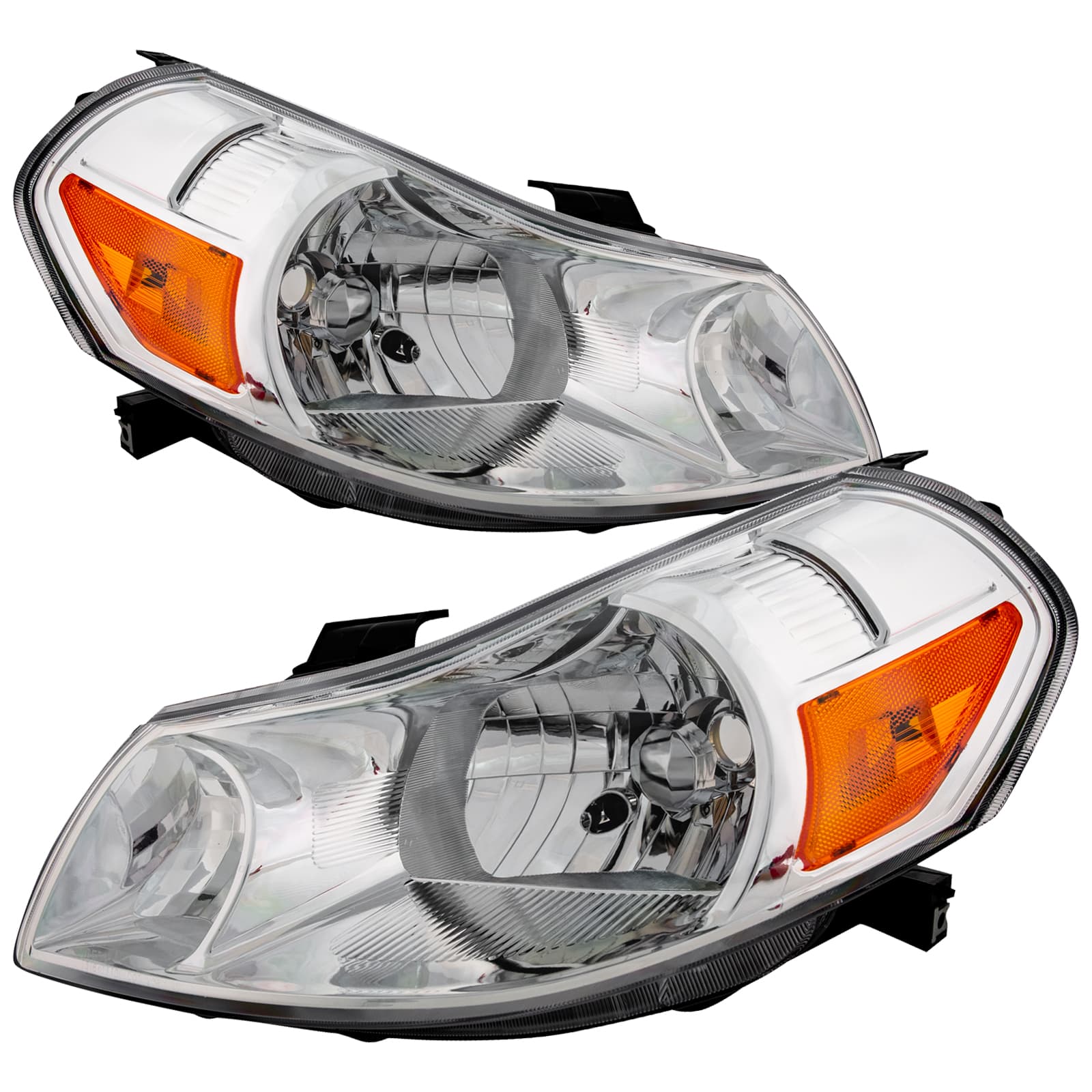 2007-2013 Suzuki SX4 Headlights Set CAPA Certified Right Passenger Left Driver Pair Fits 2007-2013 Suzuki SX4