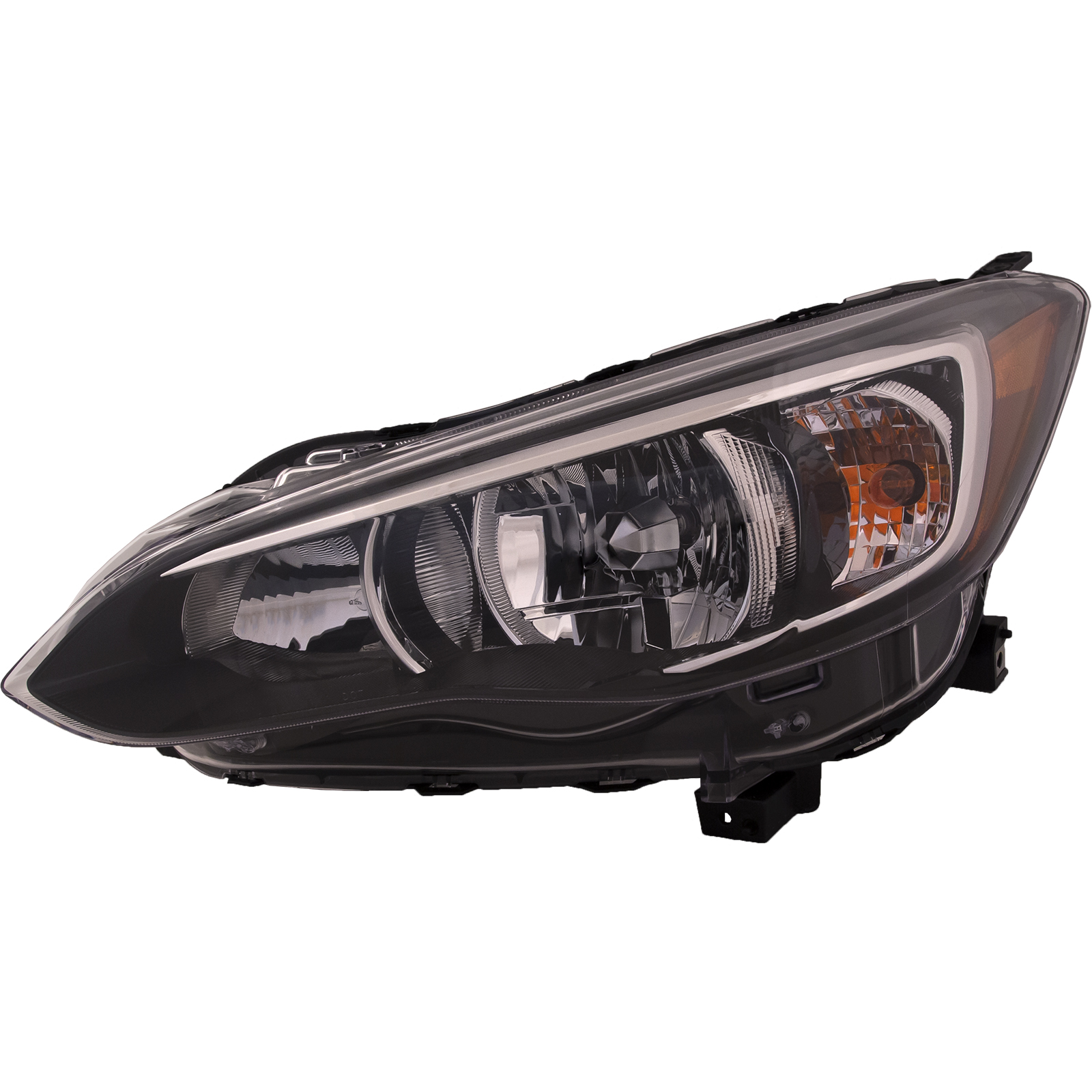 2018-2023 Subaru Crosstrek Headlight, Left — Assembly, Halogen, Composite