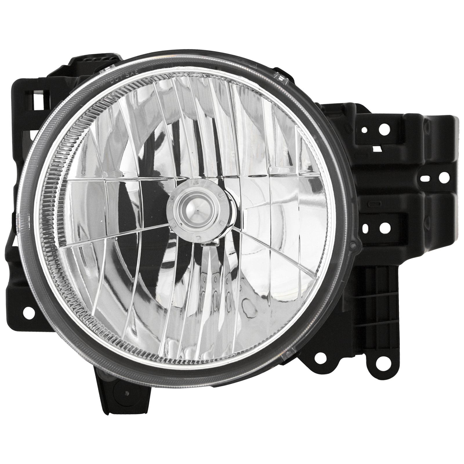 2007-2014 Toyota FJ Cruiser Headlight, Left — Unit, Lens/Housing, Composite (CAPA)