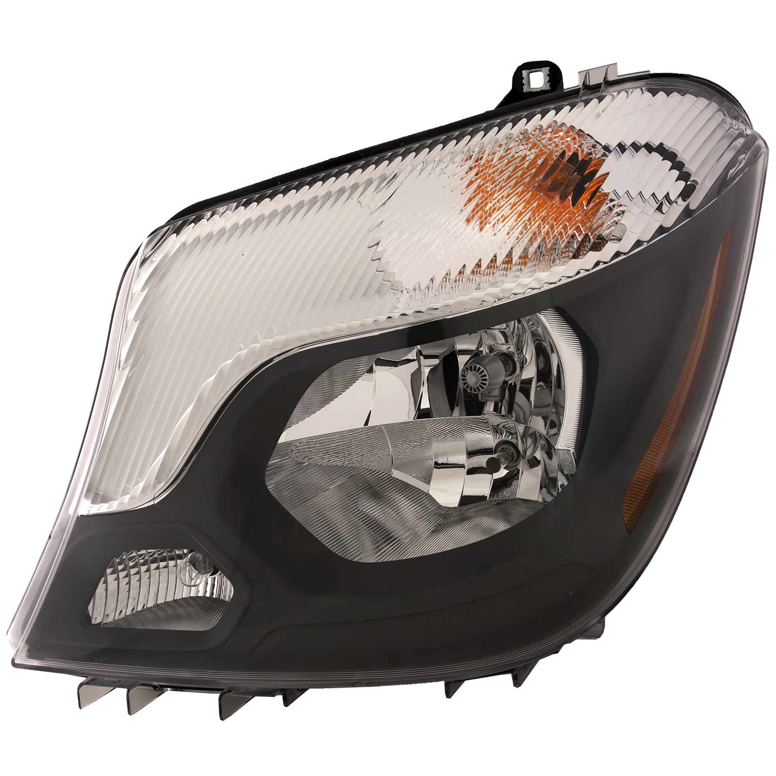 2014-2017 Mercedes-Benz Sprinter Fog Light, Left — Assembly, NCV3, Halogen, Composite (CAPA)
