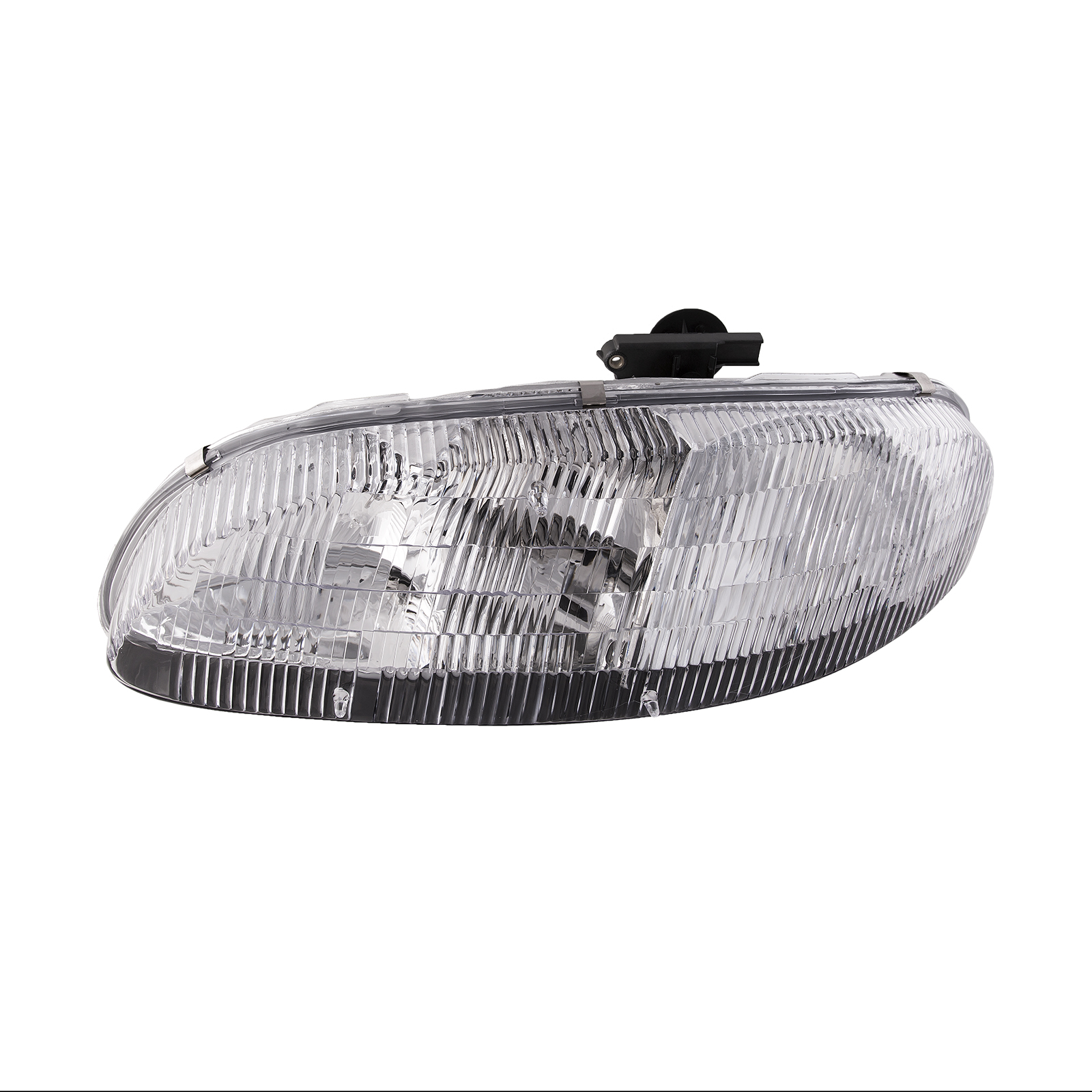 1995-2001 Chevrolet Lumina Headlights Halogen Chrome w/Clear Lens Left Driver Fits 1995-2001 Chevrolet Lumina/1995-1999 Monte Carlo