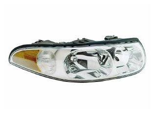 2000 Buick LeSabre Limited Passenger Headlight w/ Smooth Lens and Leveling Feature