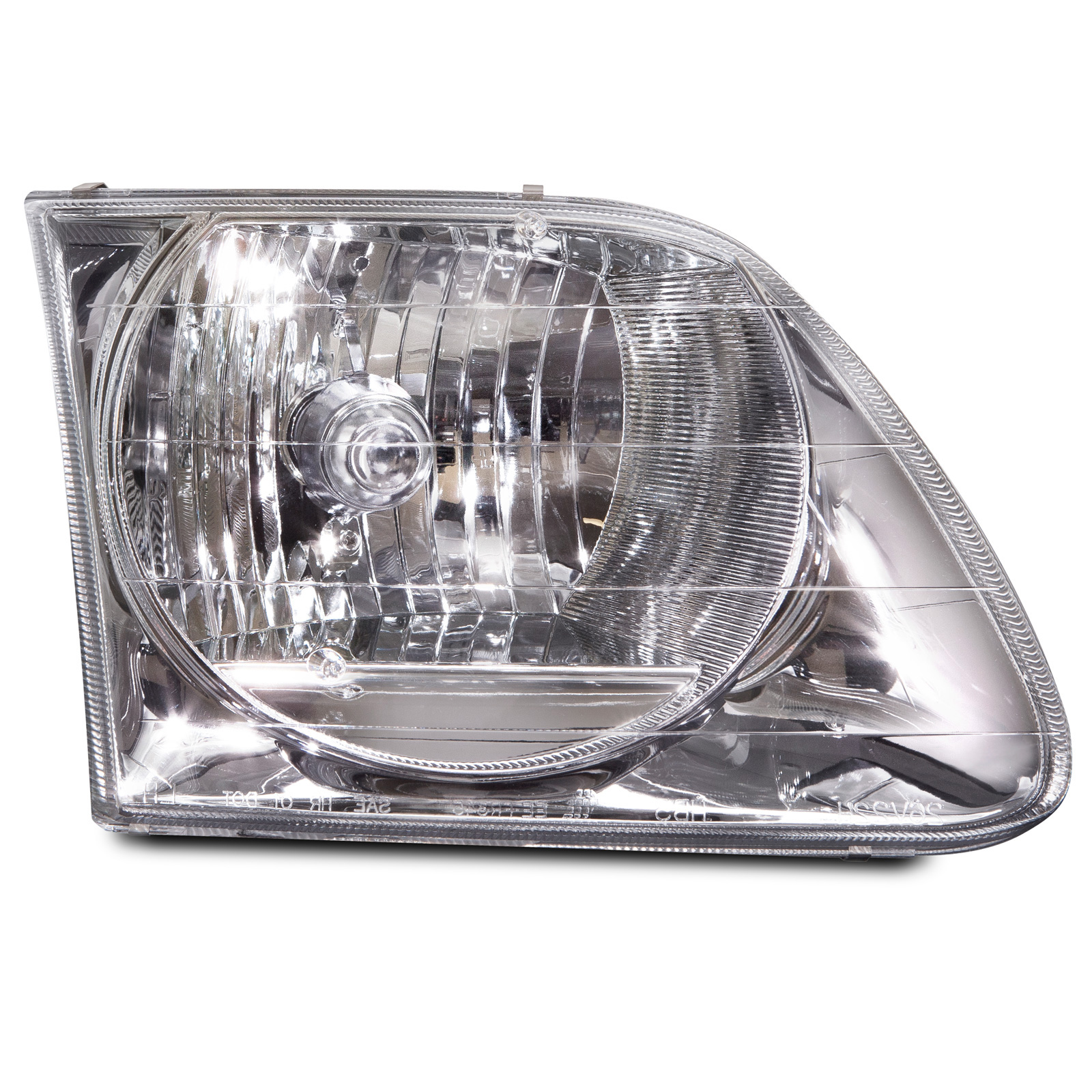 1997-2003 Ford F-150 Halogen Headlight Lightning-Style Right Passenger Fits 1997-2003 Ford F-150/1997-2002 Expedition