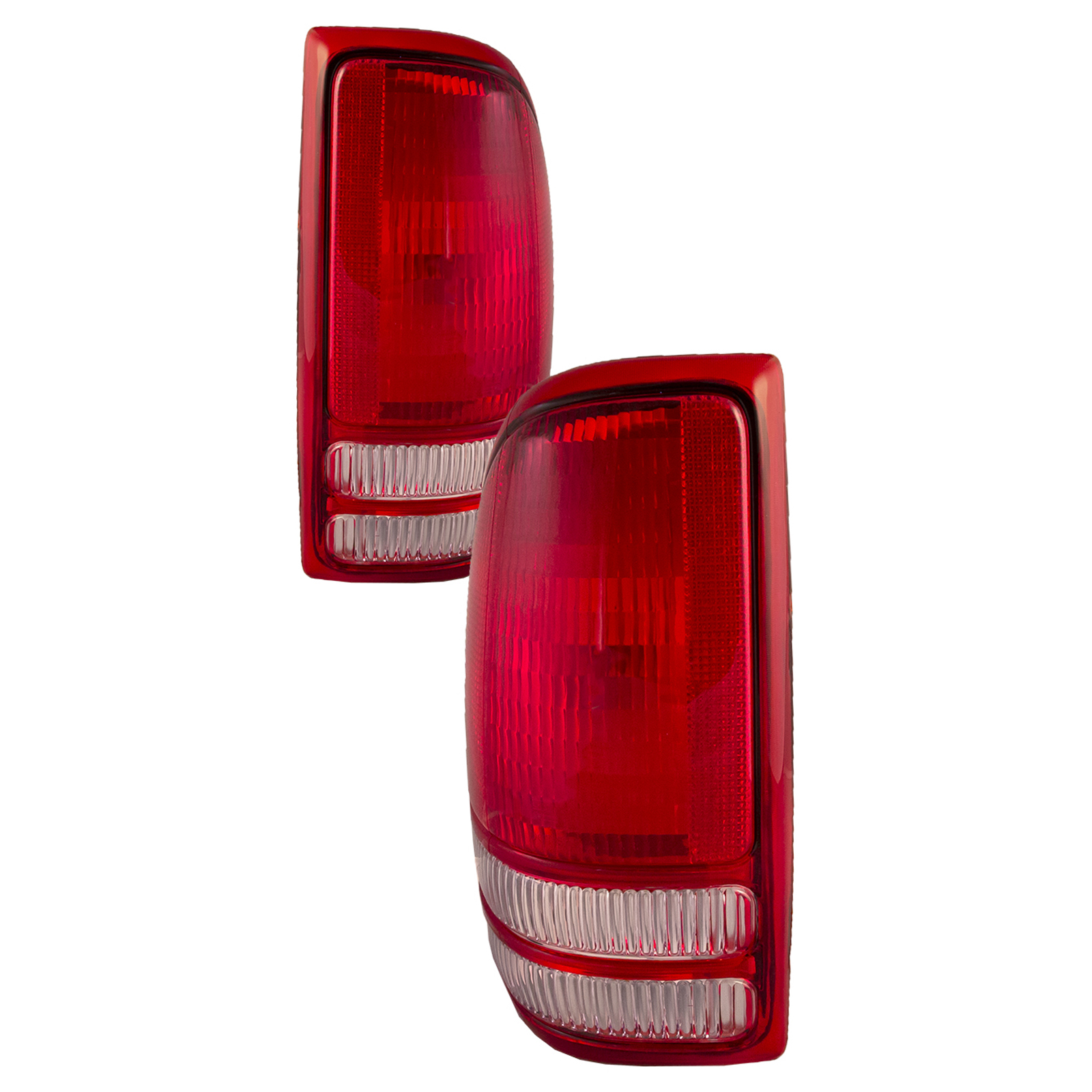 1997-2004 Dodge Dakota Tail Lights Set Driver Left Passenger Right Pair Assembly