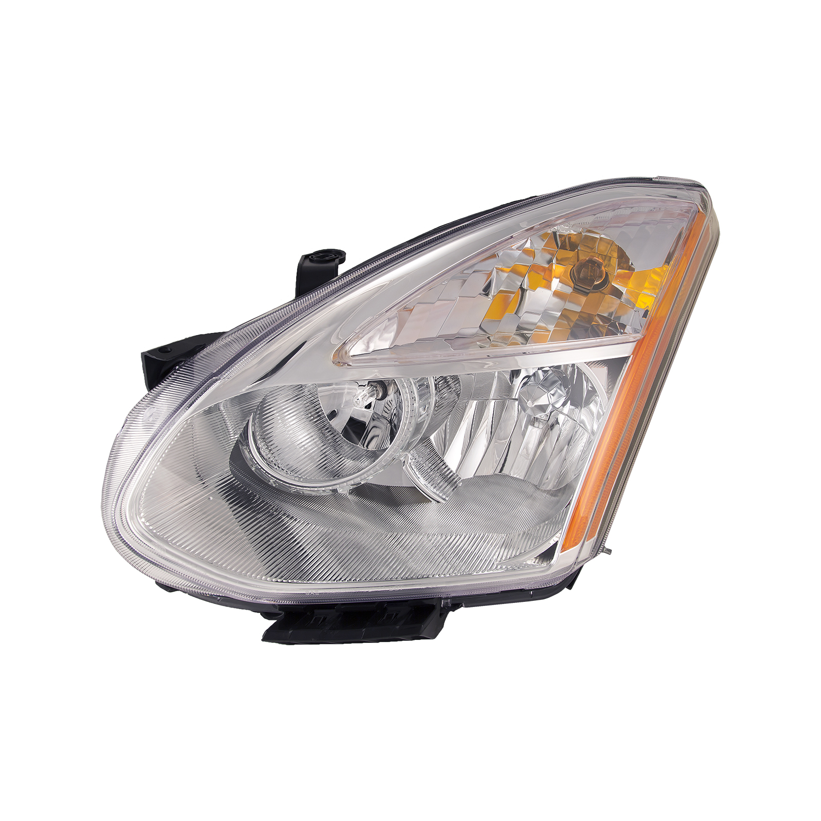 2008-2012 Nissan Rogue Headlight Halogen Left Driver Assembly Fits 2008-2012 Nissan Rogue