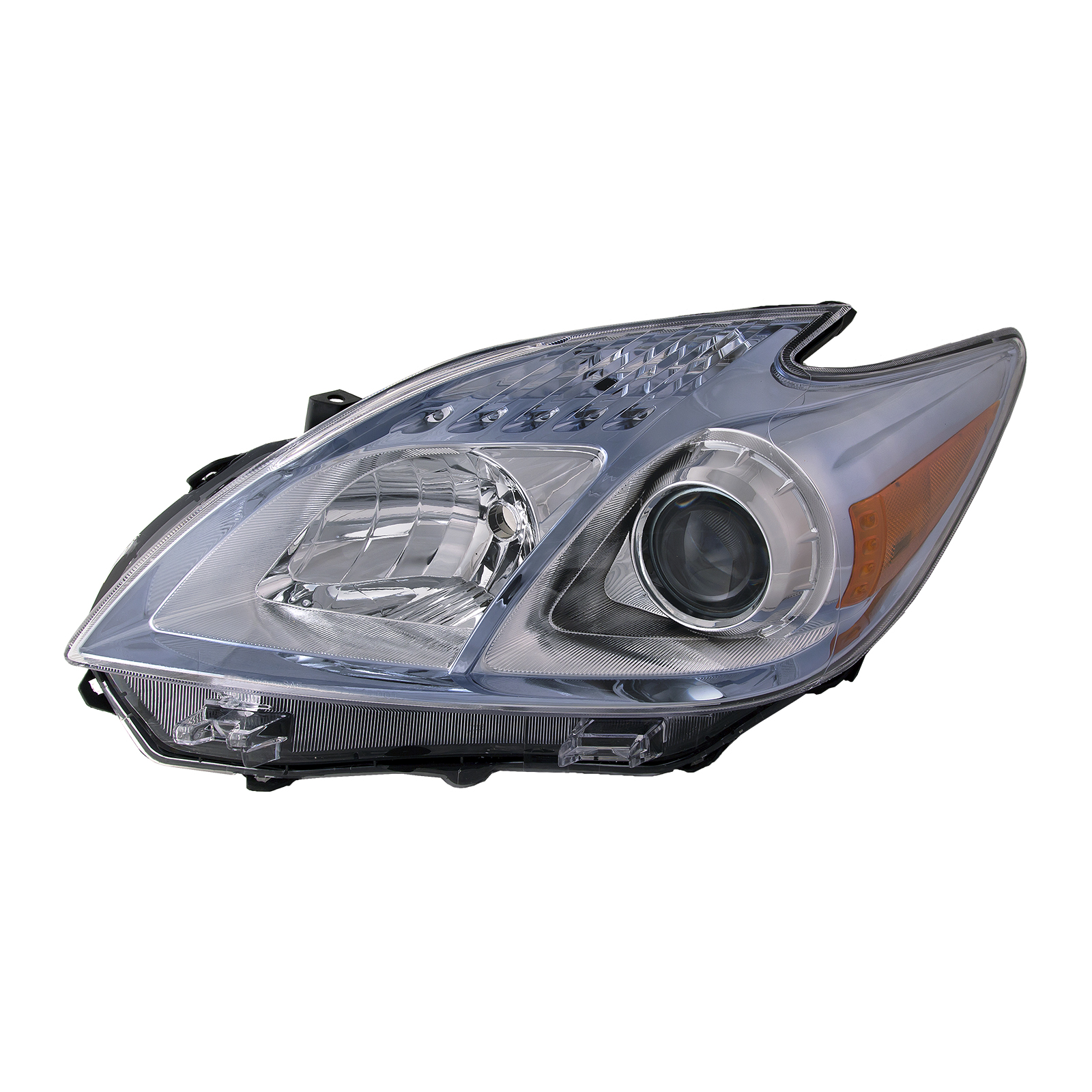 2010-2011 Toyota Prius Headlight Halogen Driver Left Fits 2010-2011 Toyota Prius