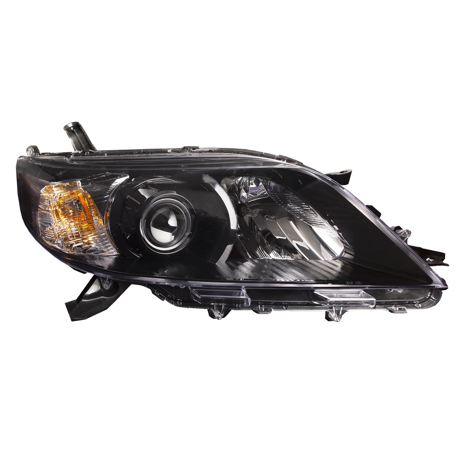 2011-2014 Toyota Sienna SE Passenger Halogen Headlight Right Side Headlamp Assembly