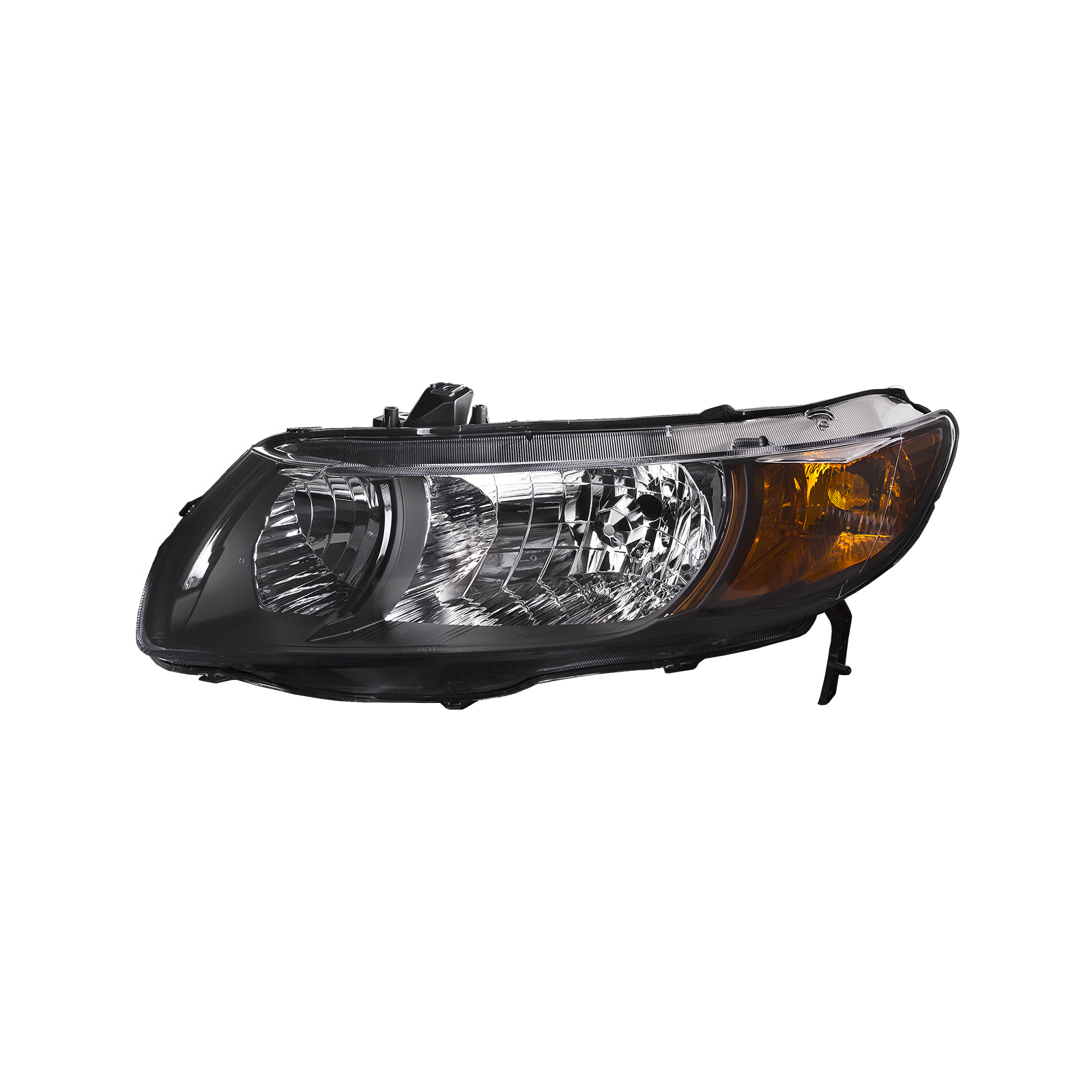2006-2009 Honda Civic 2 Door Coupe Manual Transmission 5 Speed / Auto Transmission Driver Side Headlight Left Halogen Headlamp