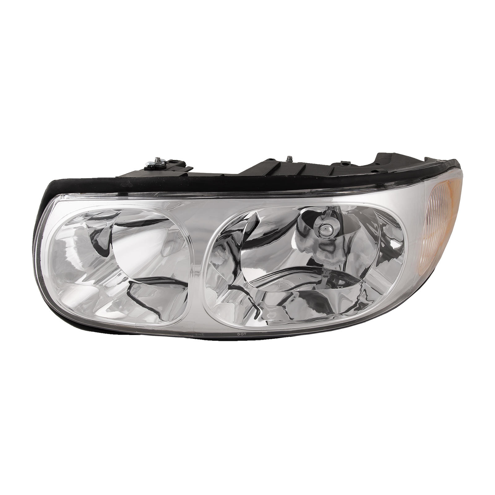 2000 Buick Lesabre Le Sabre/2000-2005 Custom Model Headlight Driver w/Smooth High Beam Surface w/marker lamp