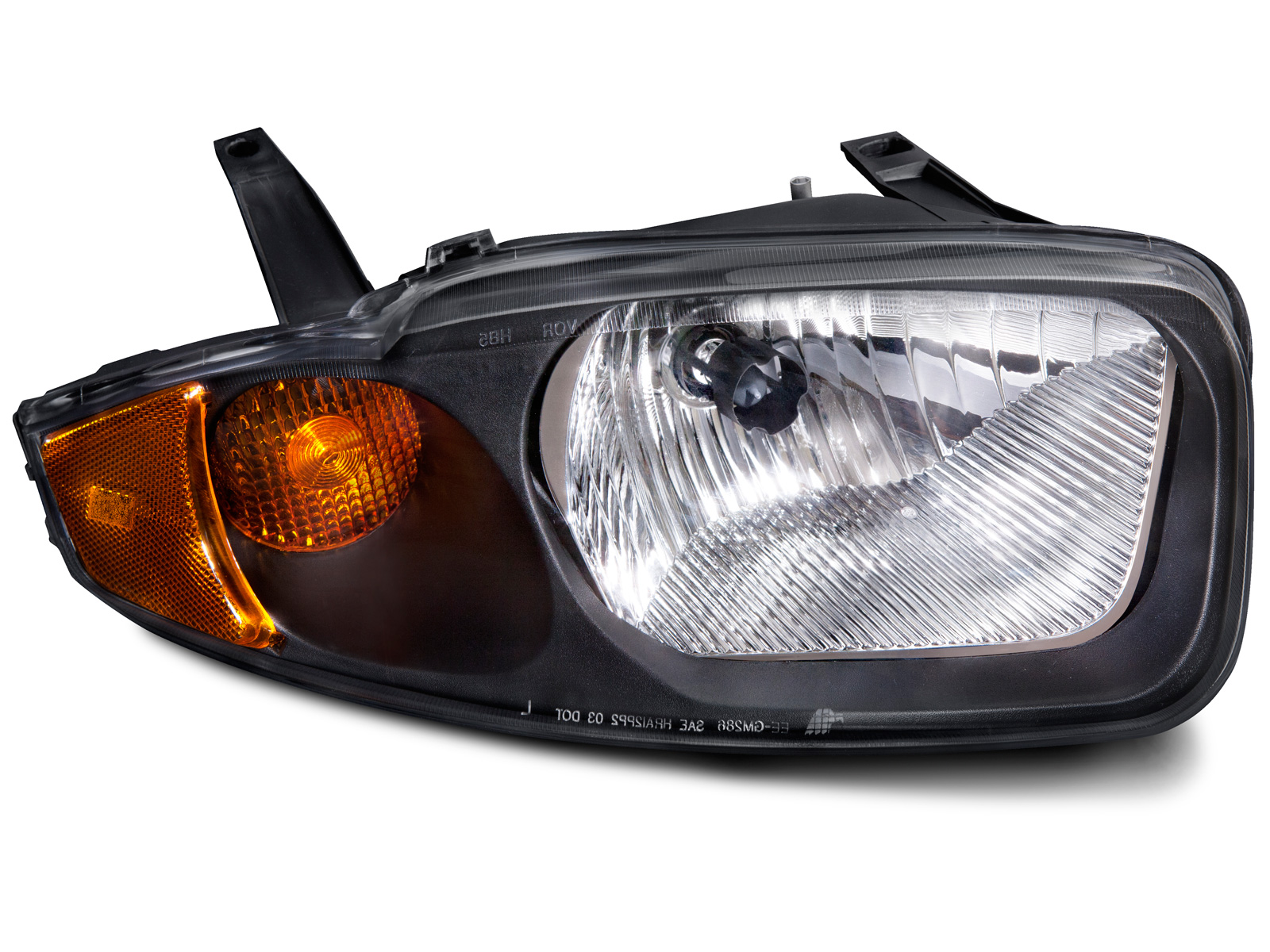 2003-2005 Chevrolet Cavalier Headlight Fits 2003-2005 Chevrolet Cavalier Halogen Right Passenger Side Chevy Headlamp