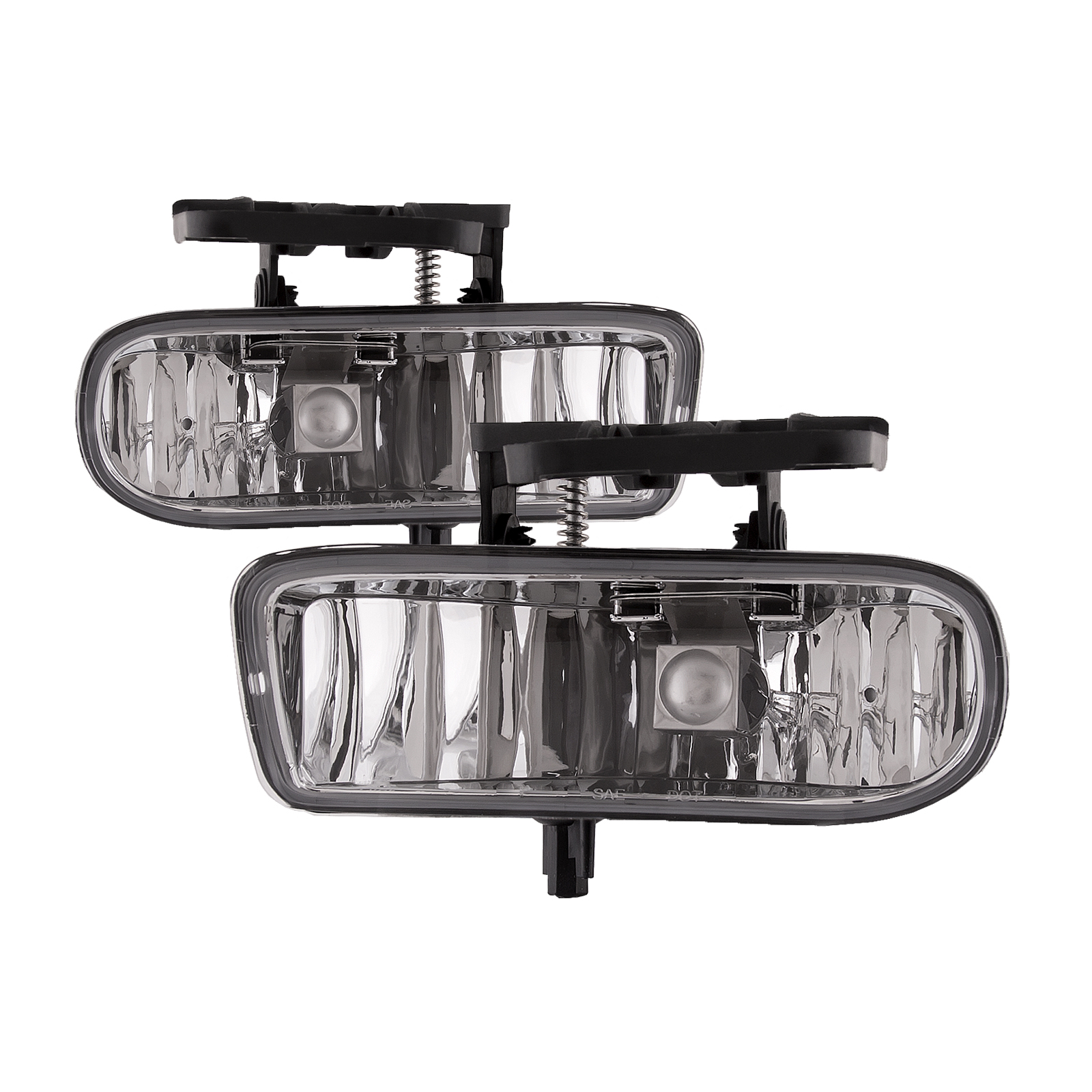 1999-2002 GMC Sierra Fog Lights Set Driver Left Passenger Right Pair Fits 1999-2002 GMC Sierra/2000-2006 Yukon/Yukon XL