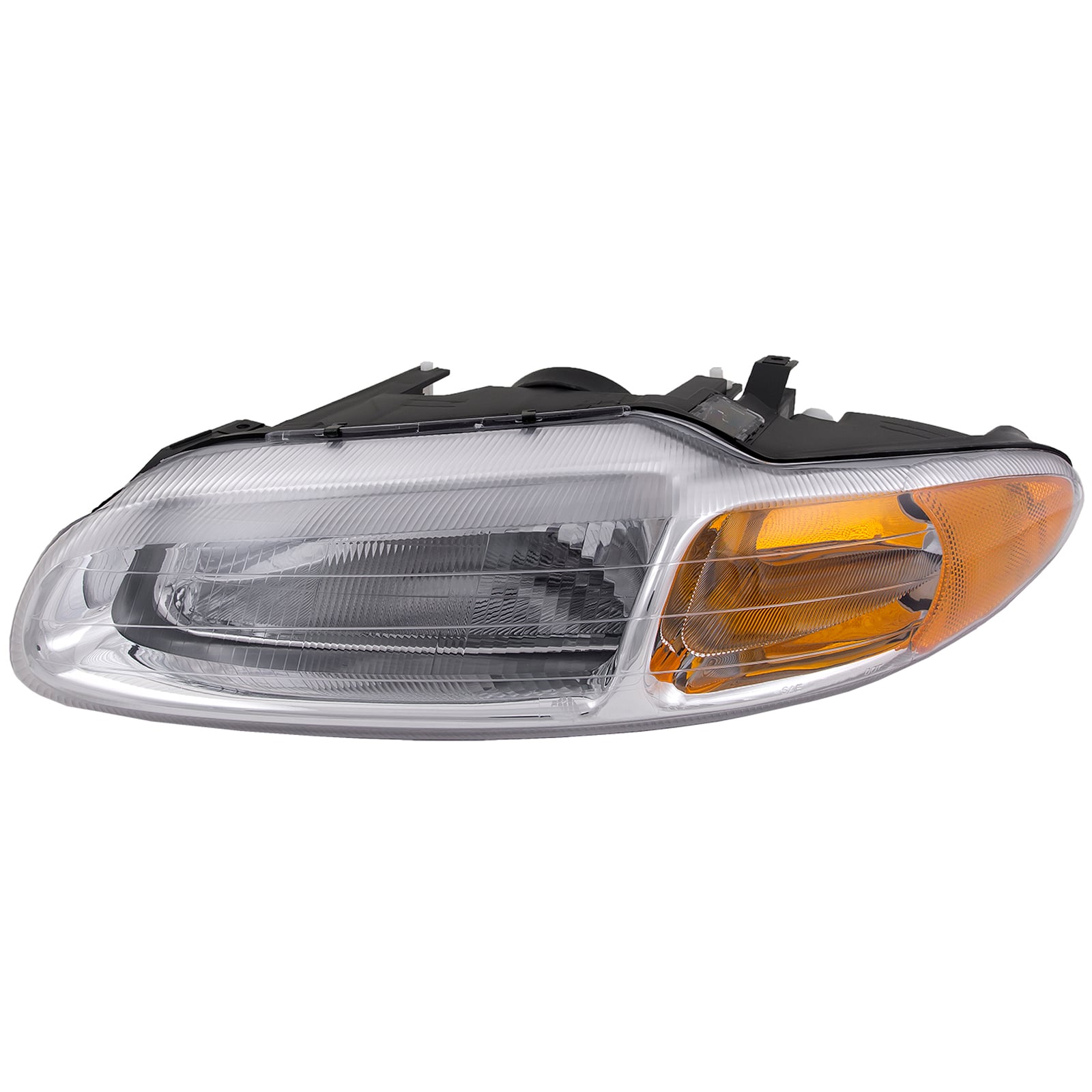 1996-2000 Chrysler Sebring Headlight Halogen Type Driver Left Fits 1996-2000 Chrysler Sebring JX JXi Convertible