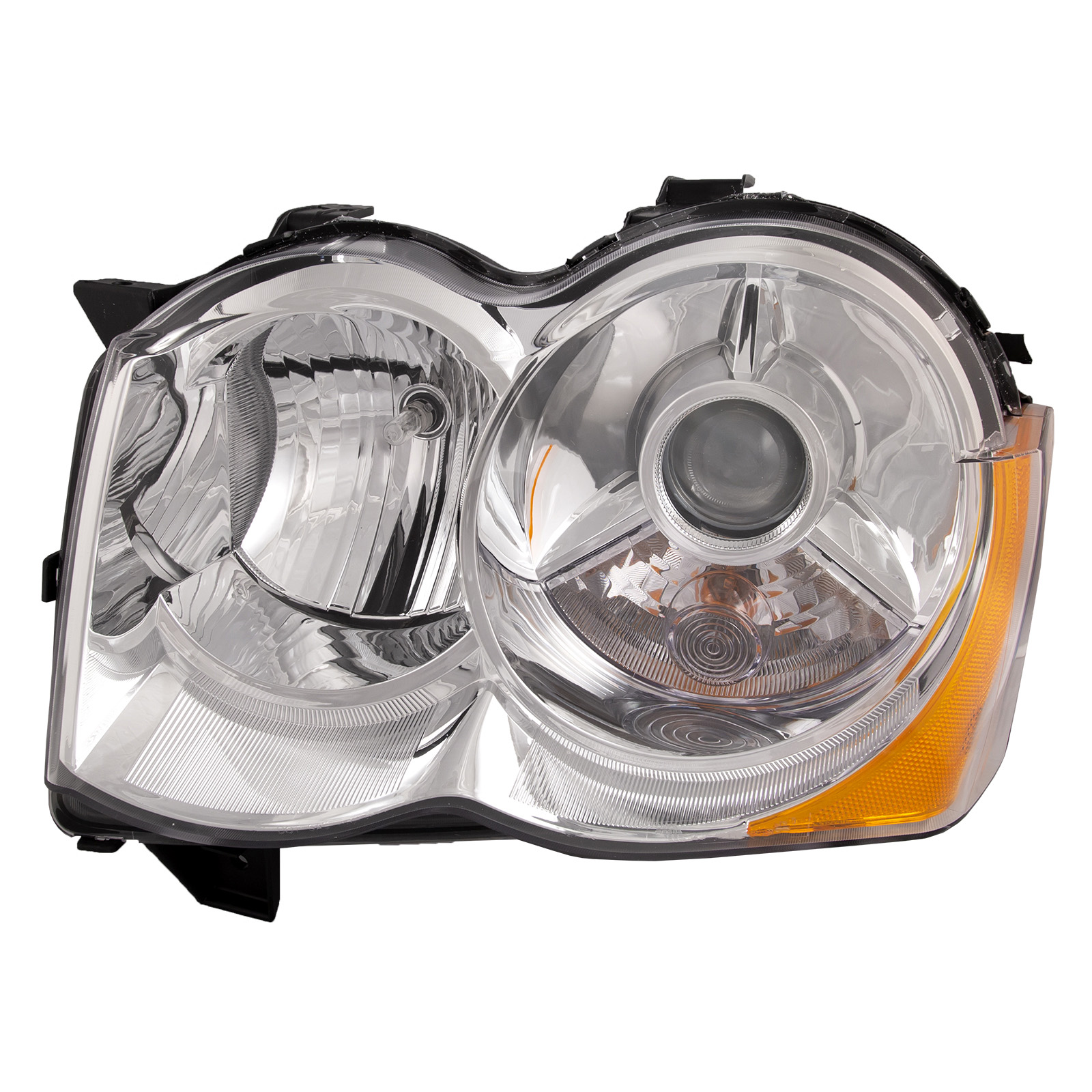2008-2010 Jeep Cherokee Headlight HID Type Left Driver Fits 2008-2010 Jeep Cherokee
