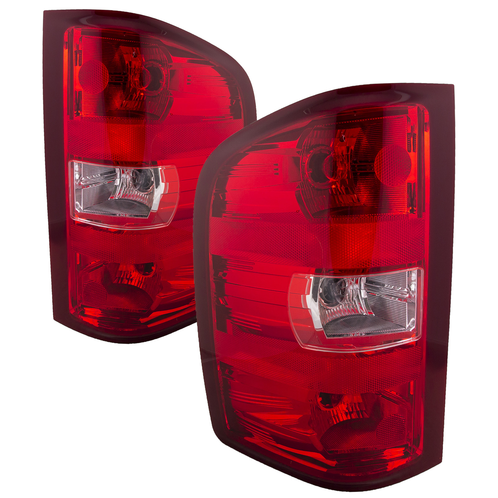 Tail Light Fits Chevrolet Silverado 1500 HD 2500 HD 3500 HD Includes Left Driver and Right Passenger Side Tail Lights