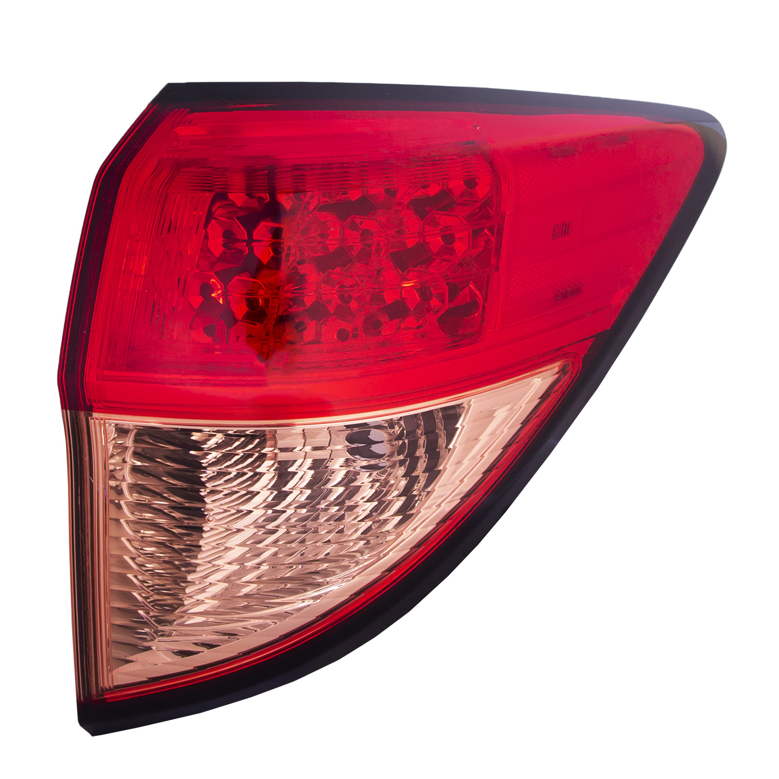 Tail Light Fits Honda HR-V HRV 2016-2018 Includes Right Passenger Side LED Outer Tail Lamp