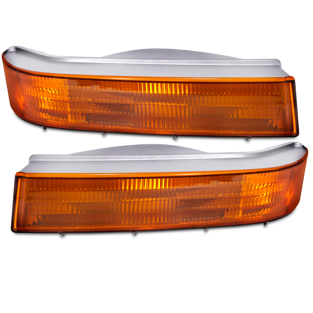 1992-1997 Ford F-Series Park Signal Lights Set Fits 1992-1997 Ford F-Series/1992-1996 Ford Bronco