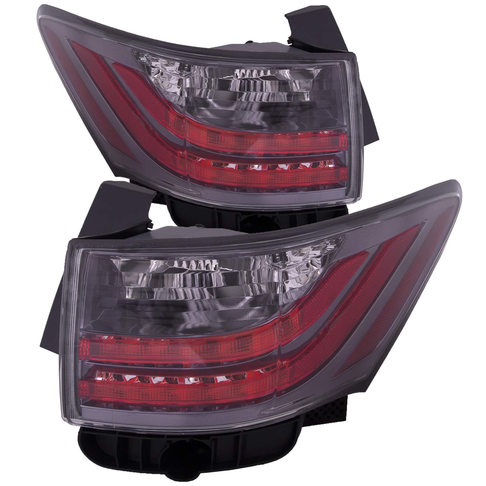 Tail Lights Set Right Passenger Left Driver On Body Pair 2011-2014 Lexus CT200h