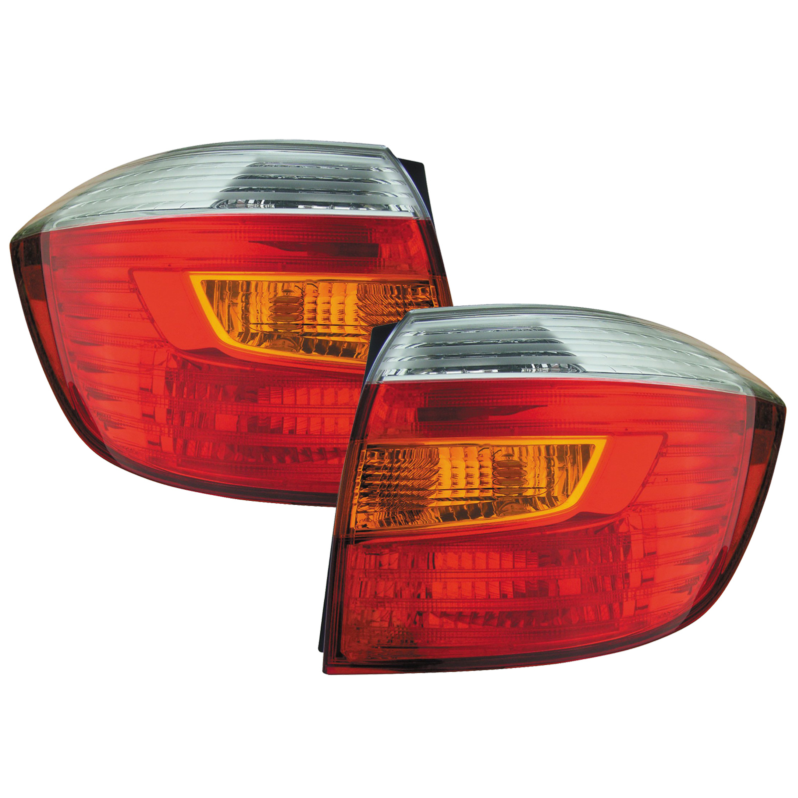 2008-2010 Toyota Highlander Tail Lights Set Right Passenger Driver Left Fits 2008-2010 Toyota Highlander Base Limited SE Model Japan Built