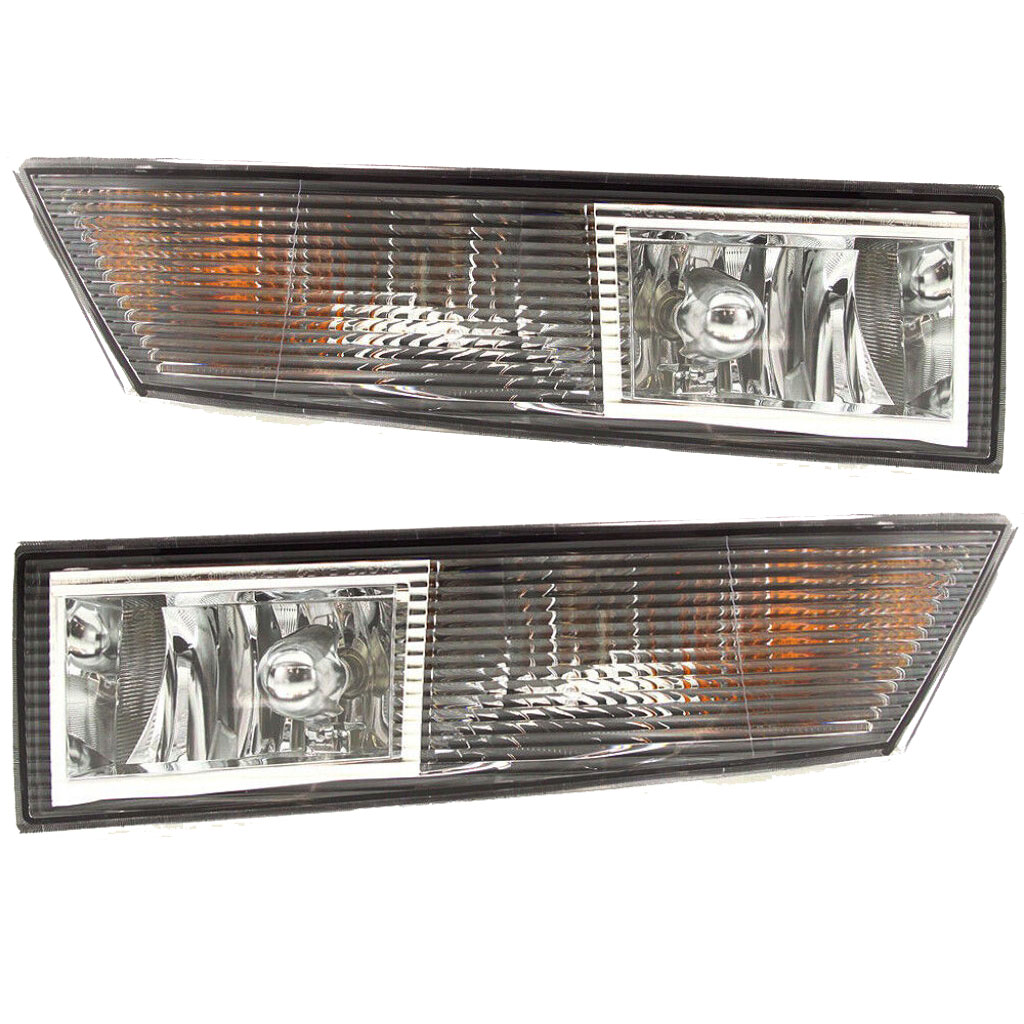 2007-2014 Cadillac Escalade Fog Lights Set Fits 07-14 Cadillac Escalade CAPA Certified Pair Halogen