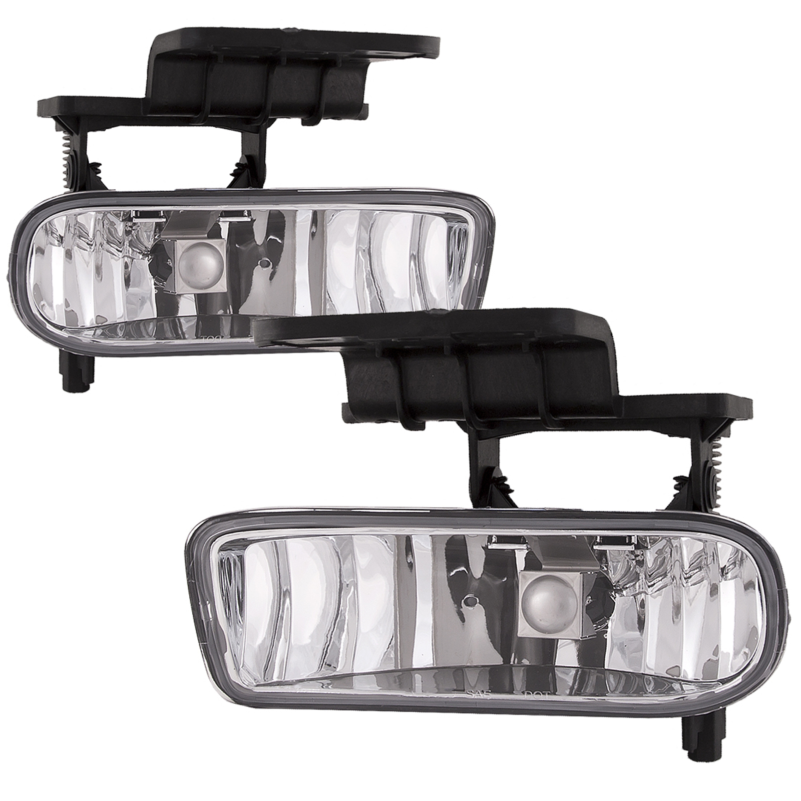 1999-2002 Chevy Silverado/2000-2006 Tahoe/Suburban Fog Lights Set Left Right Driver Side Assembly