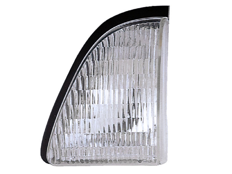 PERDE '87-'93 Ford Mustang Euro Style Park Light (Driver; Left; Clear; Fluted Lens)