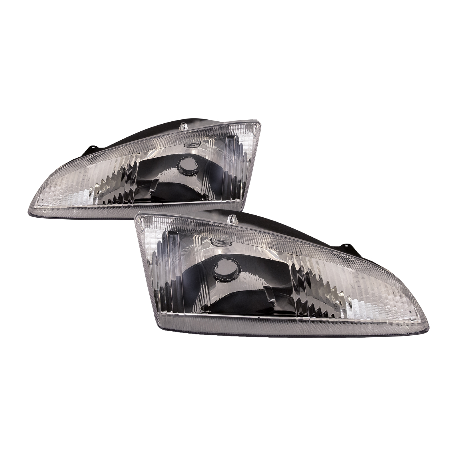 1995-1997 Dodge Intrepid Halogen Headlights Set Driver Left Passenger Right Headlamps Pair Assembly