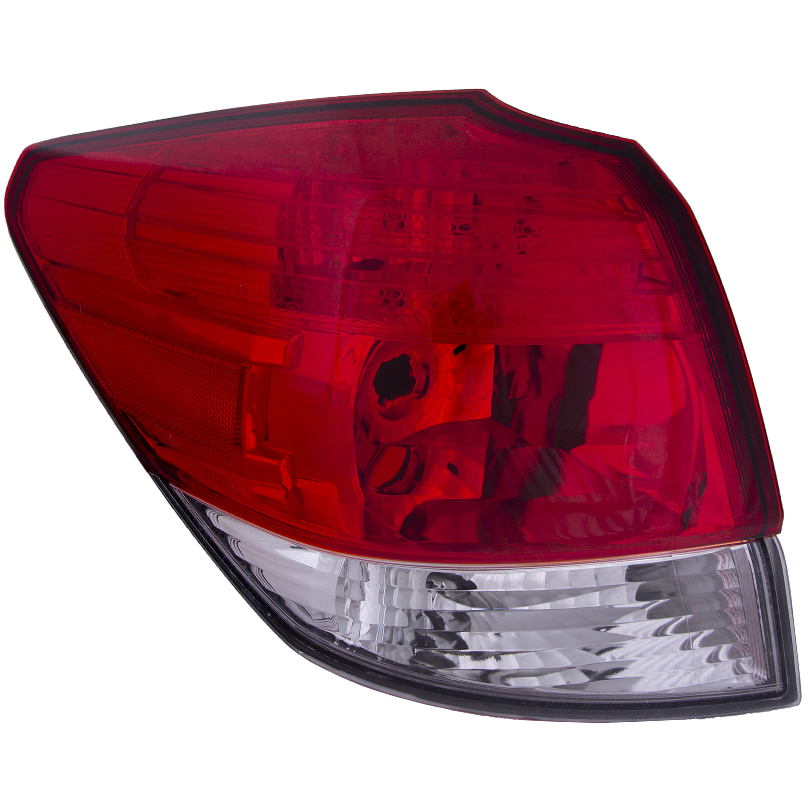 2010-2014 Subaru Outback Tail Light, Left — Unit, Lens/Housing Only, Outer (CAPA)