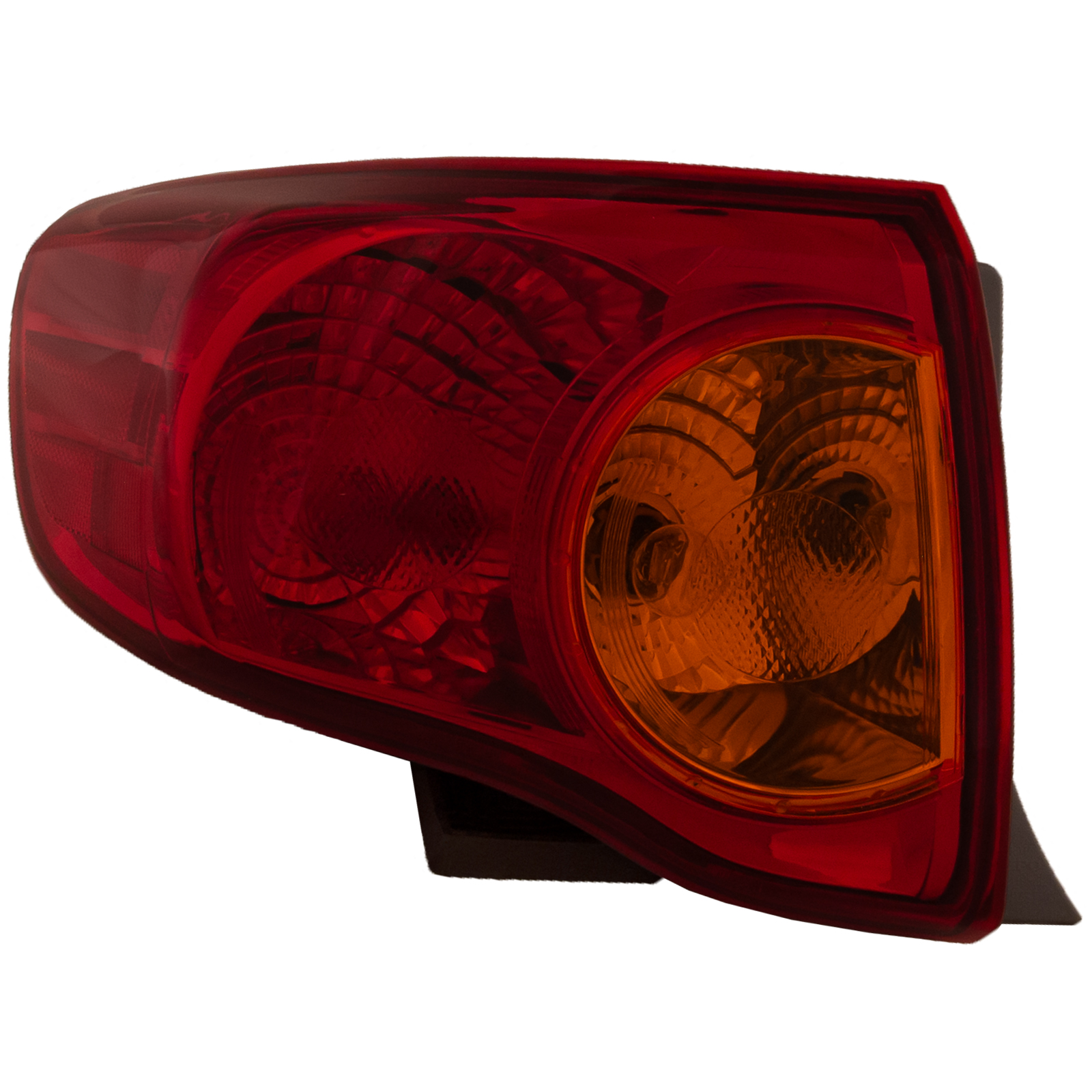 Tail Light — TY COROLA 09-10 RL ASY ON BODY LH CAPA