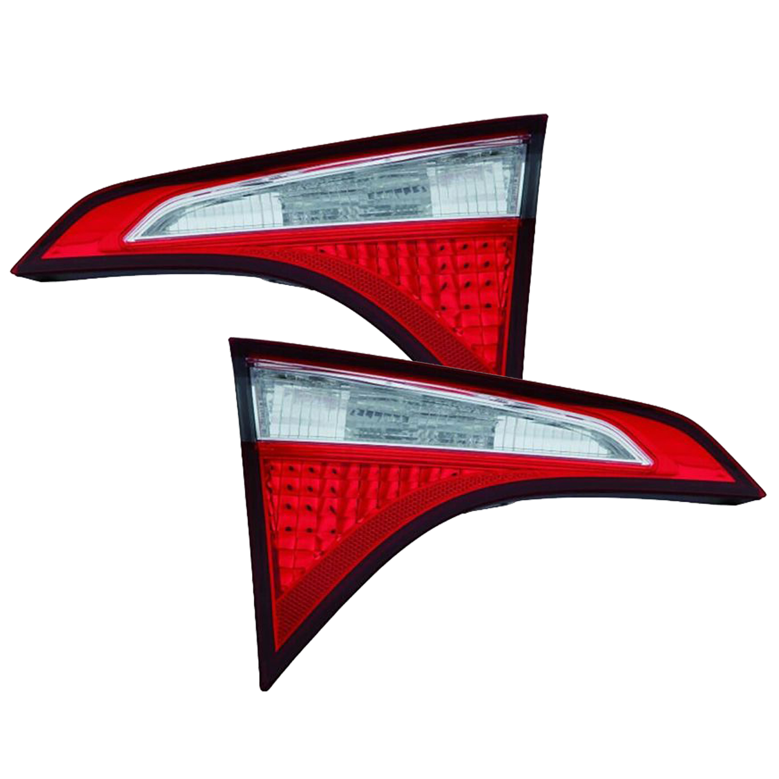 2014-2016 Toyota Corolla Inner Tail Lights CAPA Certified Pair Fits 2014-2016 Toyota Corolla