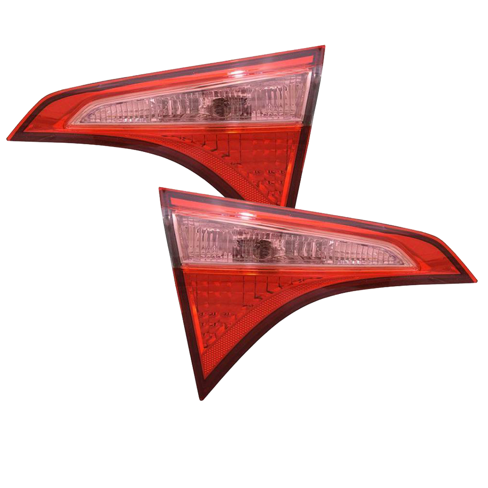 2017-2019 Toyota Corolla Inner Tail Lights Set Left Driver Right Passenger Pair Fits 2017-2019 Toyota Corolla Sedan