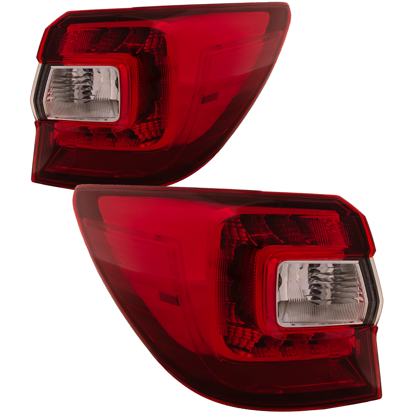 2015-2019 Subaru Outback Tail Lights Body Mounted CAPA Certified Pair Fits 2015-2019 Subaru Outback Wagon