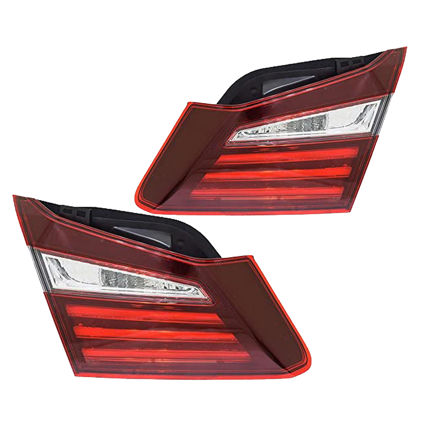 2016-2017 Honda Accord Inner Tail Lights Set Fits 2016-2017 Honda Accord Left Hand Driver Side & Right Hand Passenger Side Pair