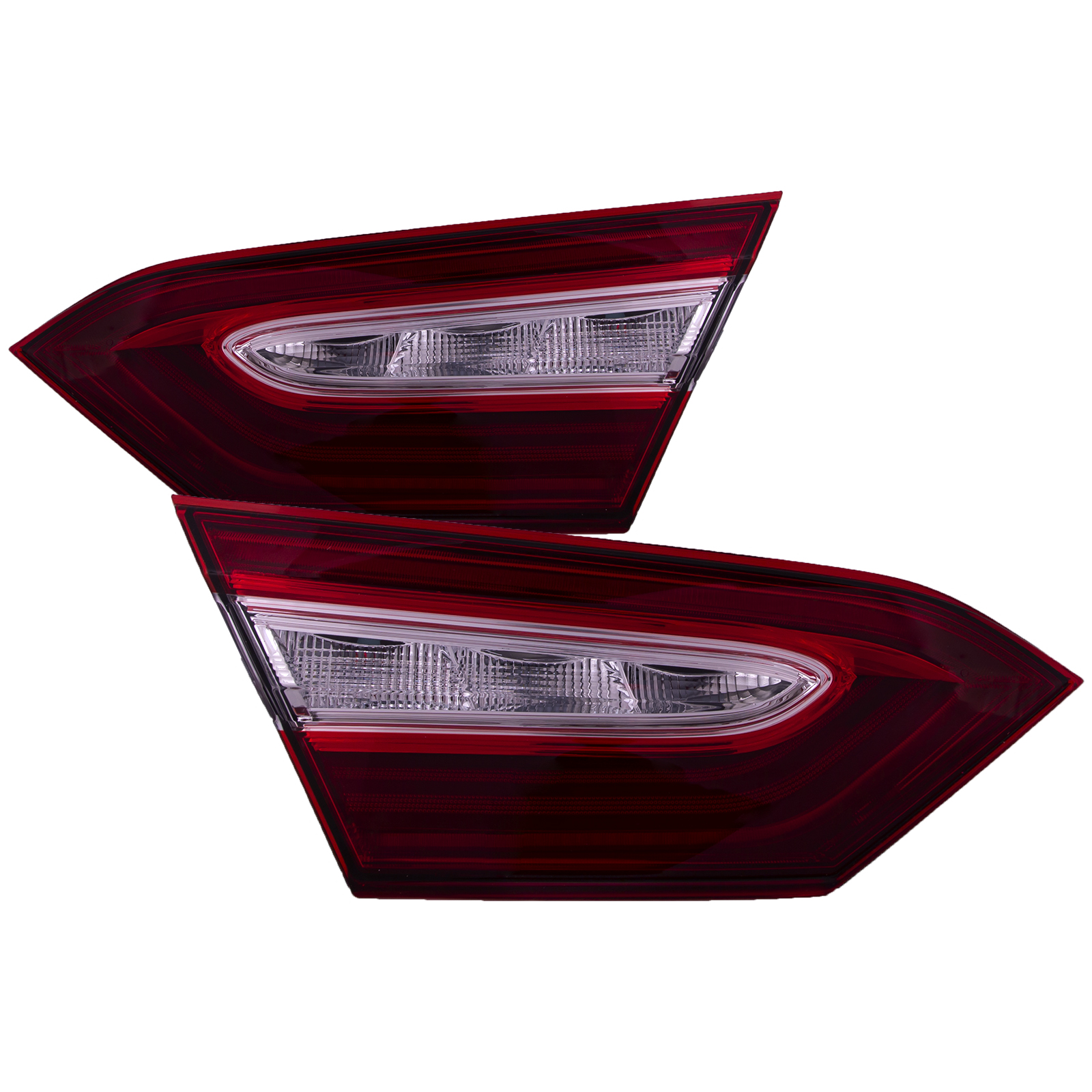 2018-2019 Toyota Camry Inner Tail Lights CAPA Certified Right Passenger Left Driver Pair Fits 2018-2019 Toyota Camry XSE USA Built