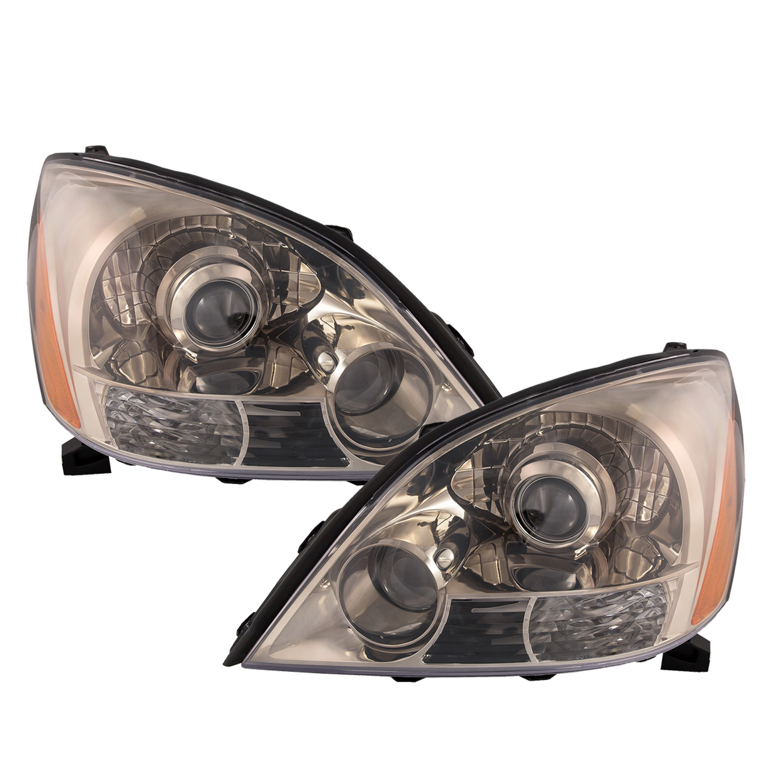 2005-2009 Lexus GX Halogen Headlights Set Right Passenger Left Driver w/Sport Pkg CAPA Certified Fits 2005-2009 Lexus GX470