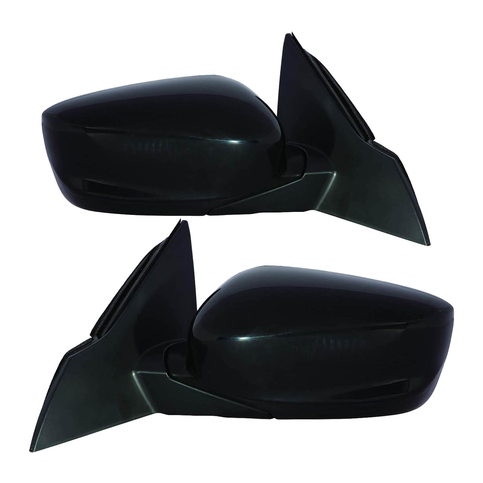 Power Mirror Set Fits Honda Accord 13-17 Sedan Paintable Left Driver and Right Passenger Heated Mirrors