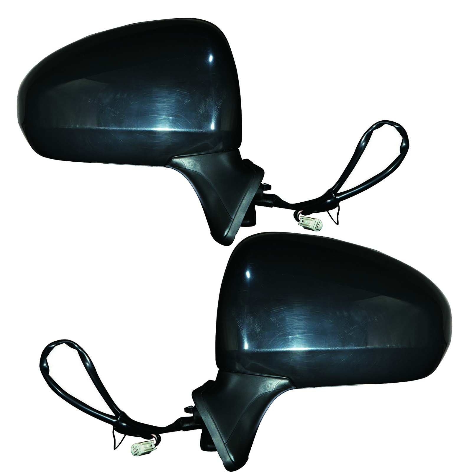 Mirror Set Fits Toyota Prius 11-15 and Prius Plug In 12-15 Left Driver and Right Passenger Pair With Heated Glass