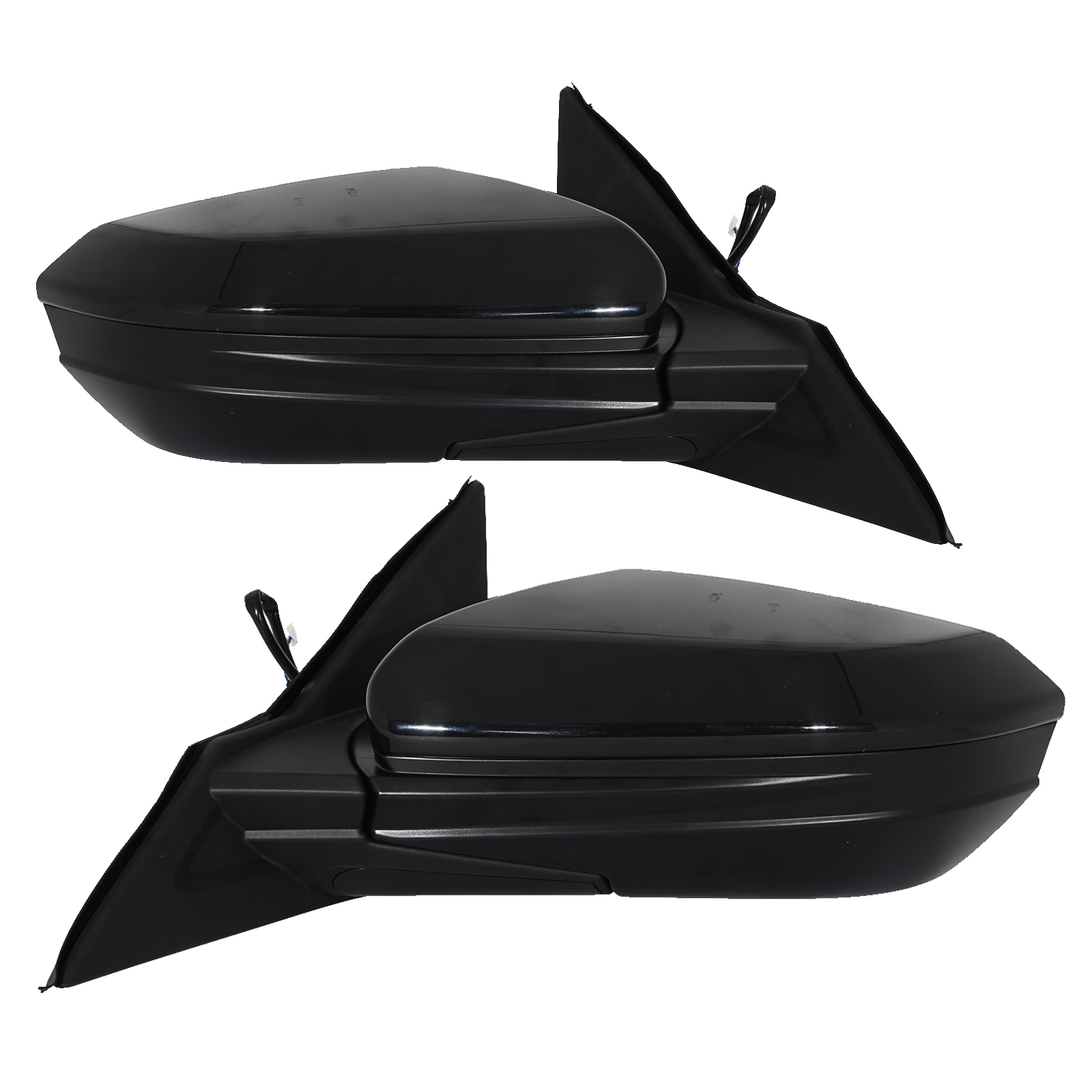 Mirror Set Fits Honda Civic 16 Heated Paint To Match Cover Left Driver and Right Passenger Mirror Pair