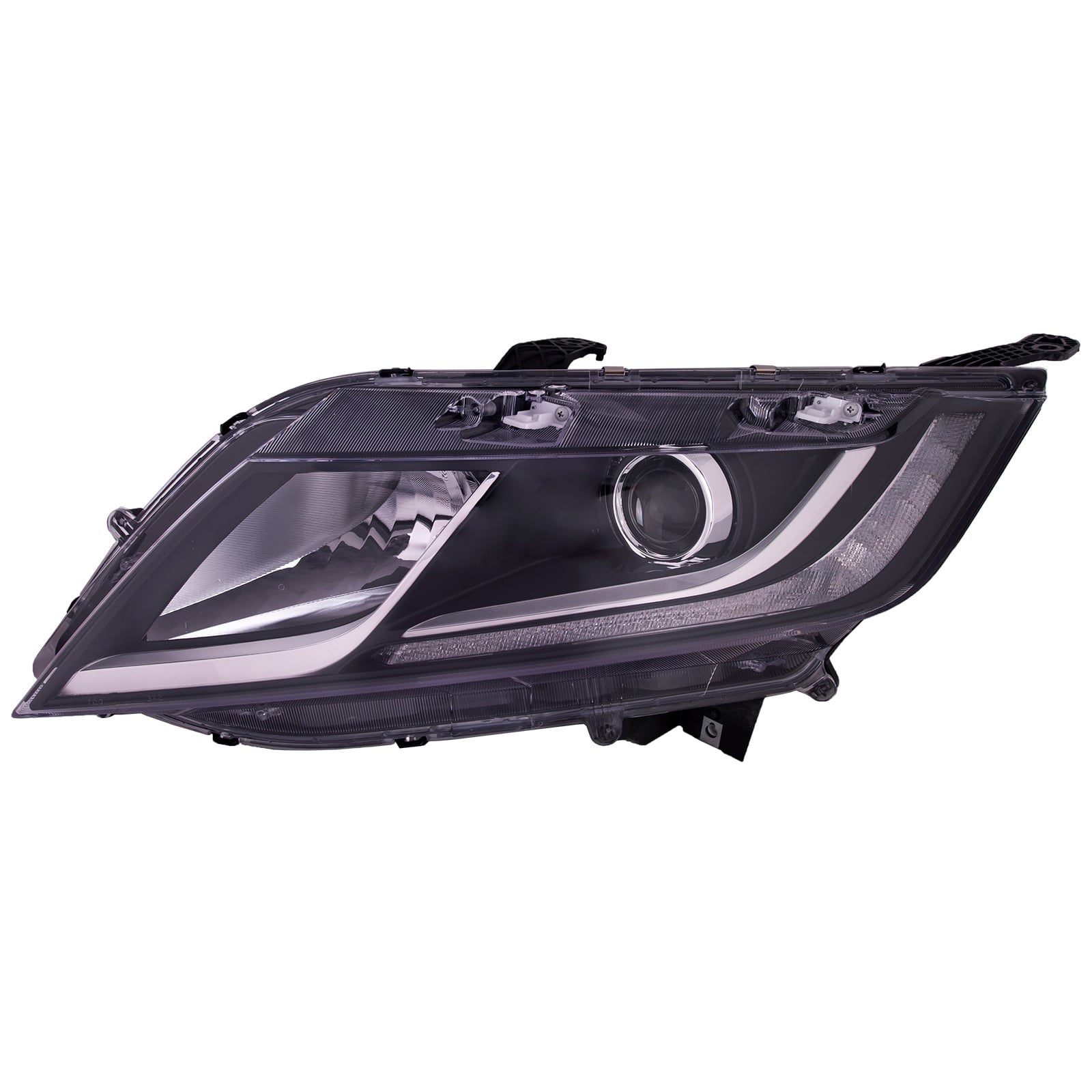 2018-2023 Honda Odyssey Headlight, Left — Assembly, Halogen, w/DRL, Composite (CAPA)