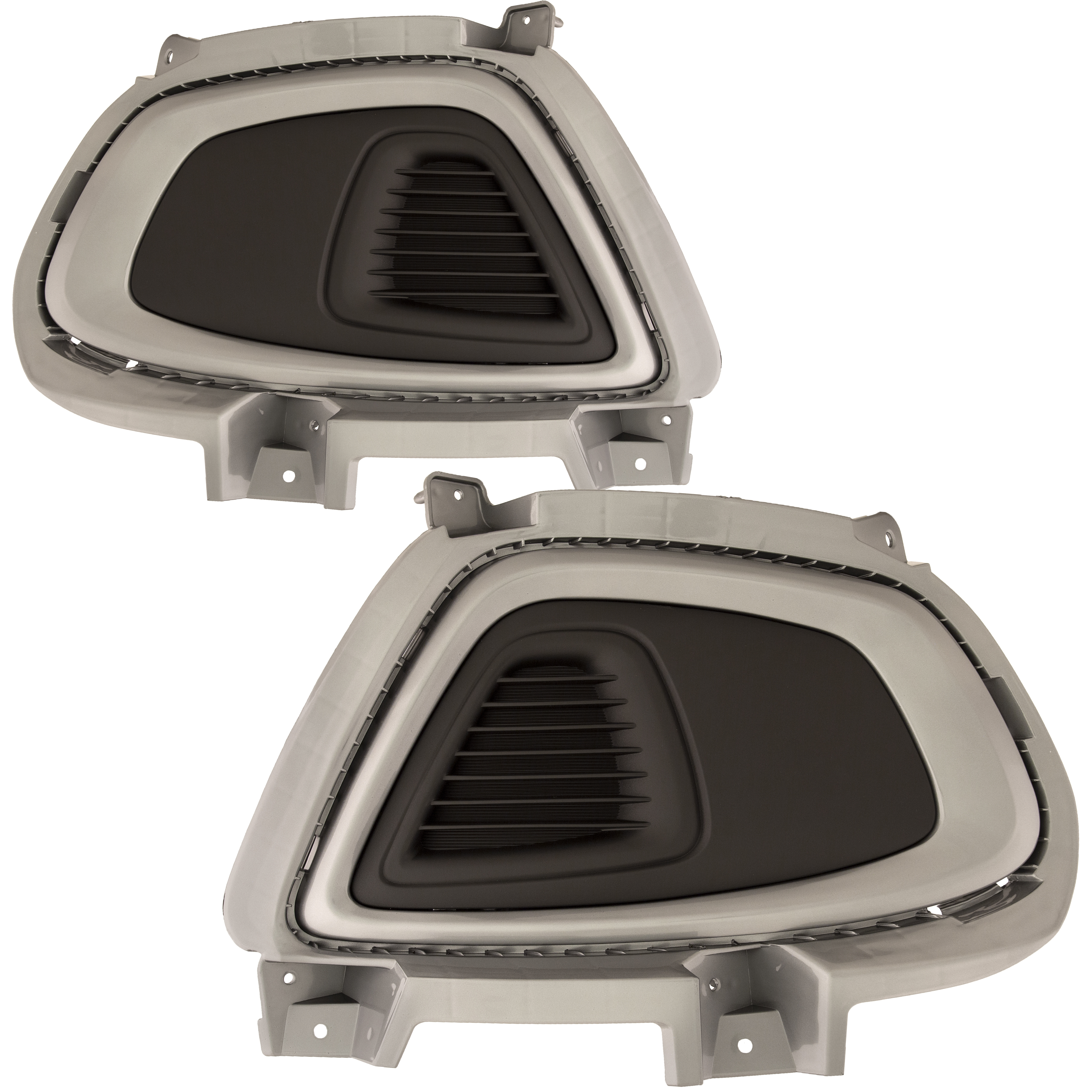 2016-2018 Kia Sorento Fog Lamp Molding Cover; w/o Fog Lamps Left Driver Right Passenger Pair Fits 2016-2018 Kia Sorento EX L LX