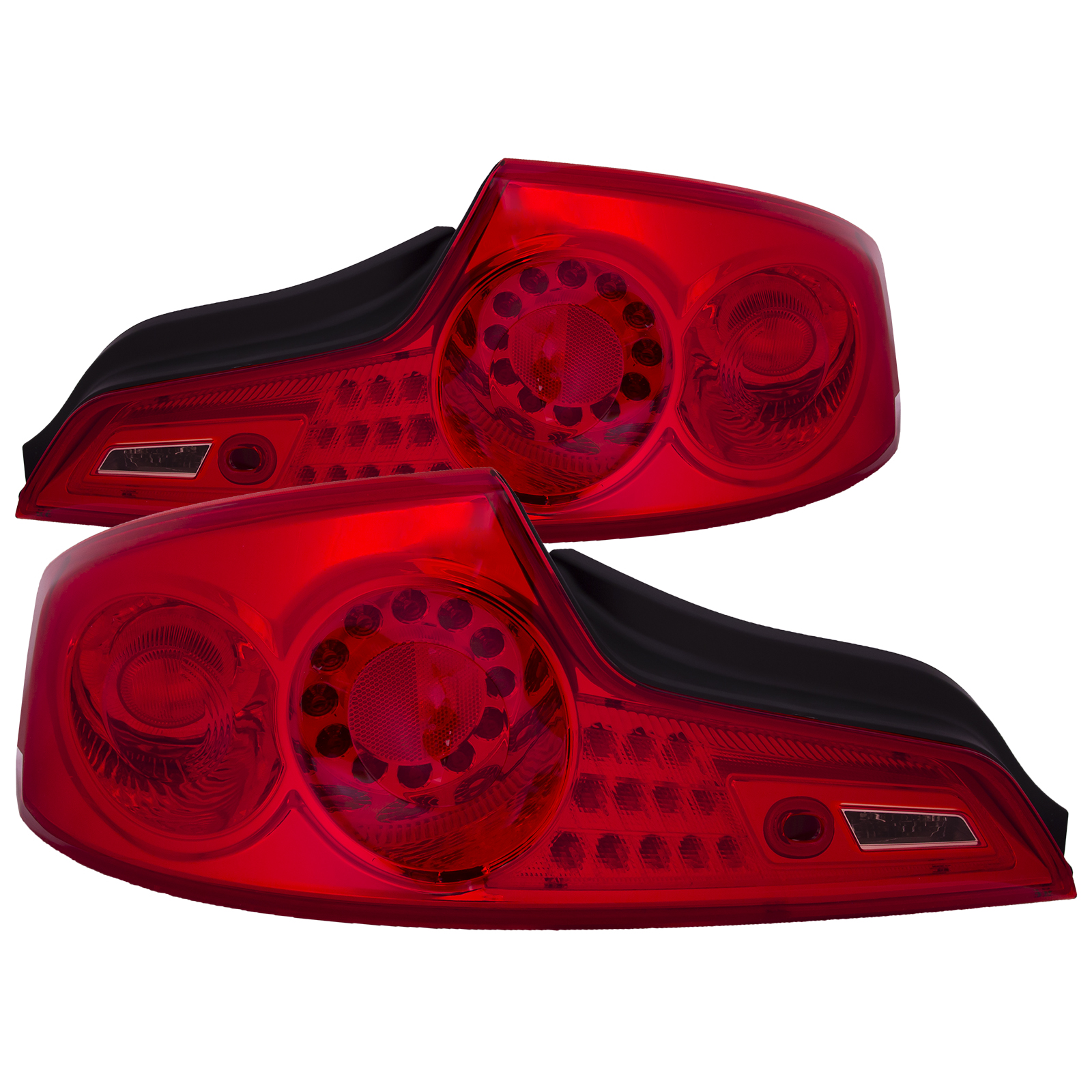 2006-2007 Infiniti G35 Tail Lights Set Right Passenger Left Driver Pair Fits 2006-2007 Infiniti G35 Coupe