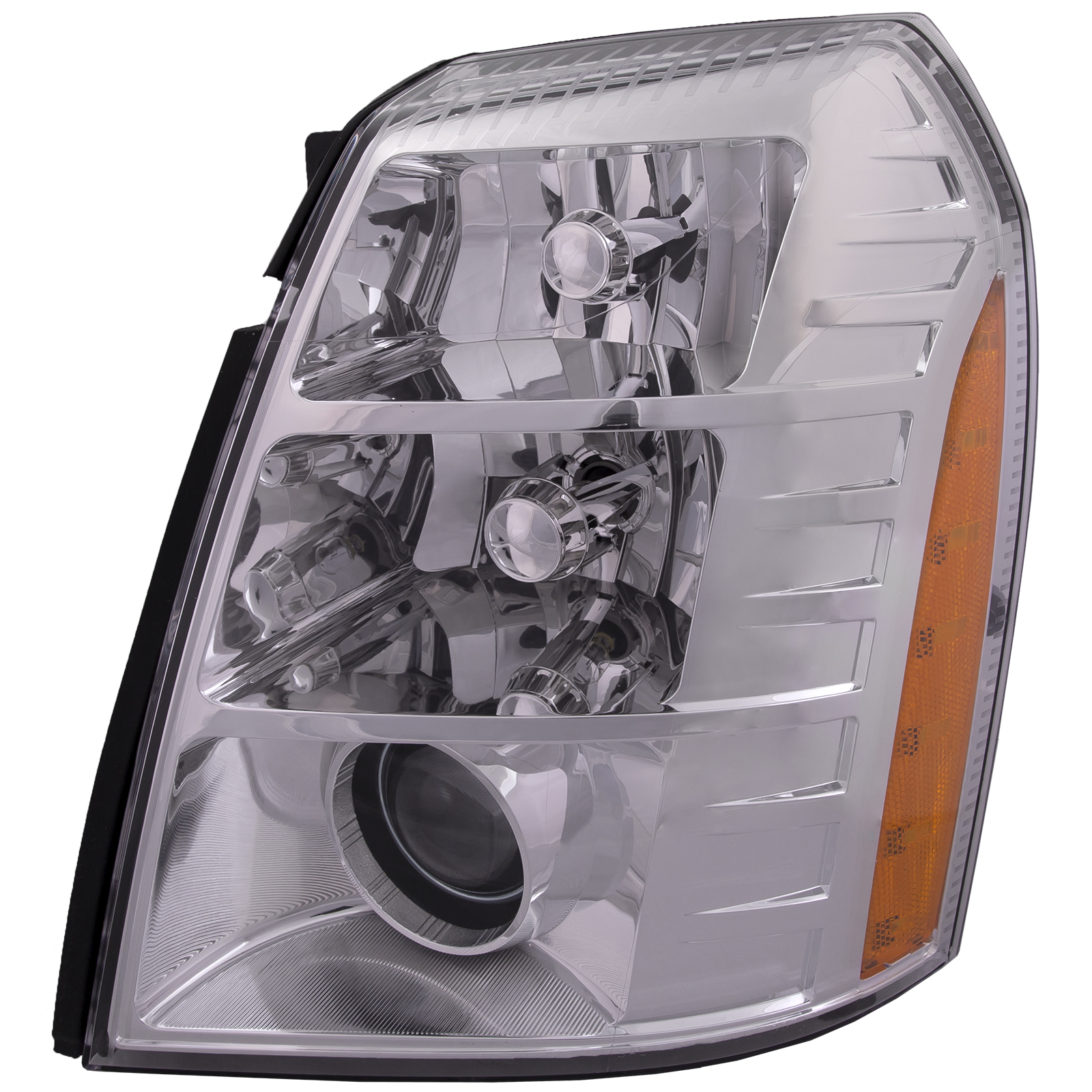 2009-2014 Cadillac Escalade EXT Headlight, Left — Assembly, HID, 2nd Design, Composite (CAPA)