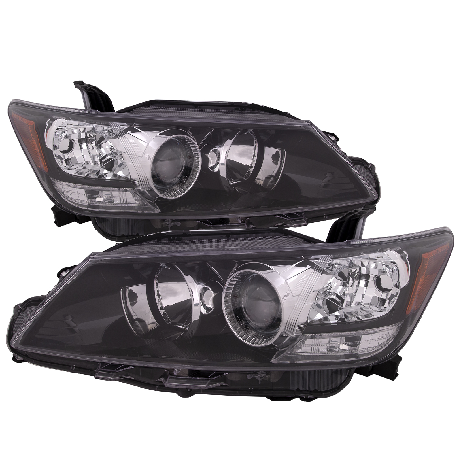 2011-2013 Scion tC Halogen Headlights Set Left Driver Right Passenger Pair Fits 2011-2013 Scion T-C