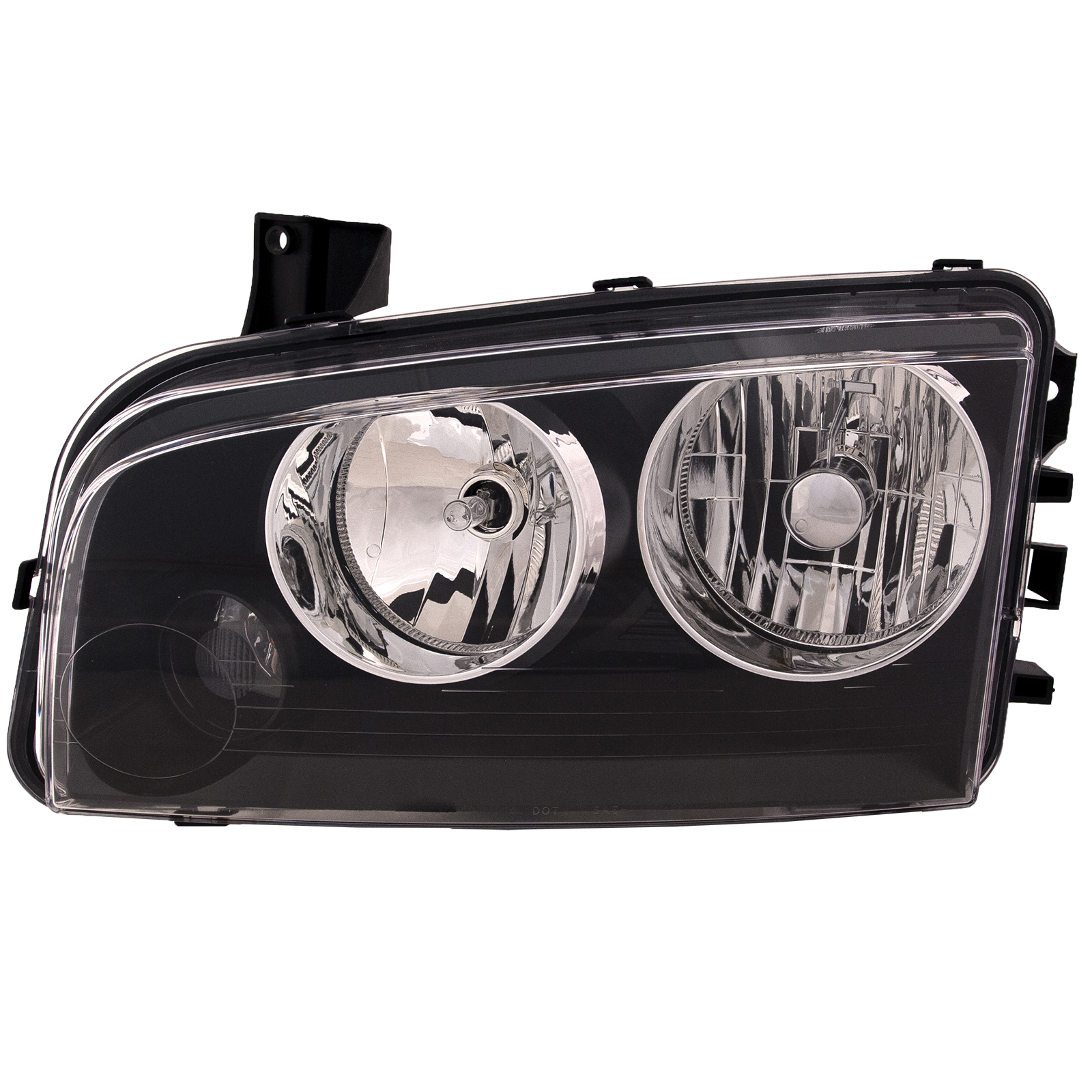 2006-2007 Dodge Charger Headlight, Left — Assembly, Halogen, To 11-8-06, Composite (CAPA)